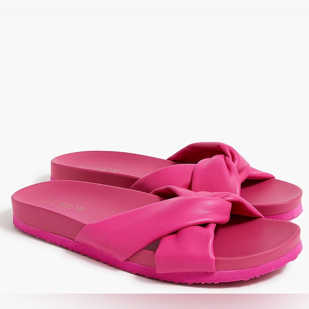 BRAND NEW WITH TAGS - J Crew Cross-strap slides
